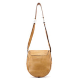 Prada Sac porté épaule à boucle en cuir beige