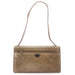 Prada Beige Lama Leather Belt Shoulder Bag