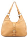 Prada Beige Leather Belt Hobo Shoulder Bag