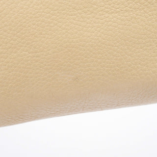 Prada Beige Leather Daino Box Shoulder Bag