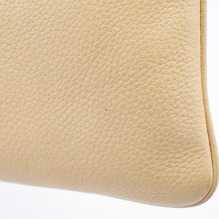 Prada Beige Leather Daino Box Shoulder Bag