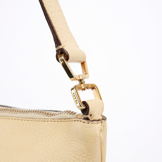 Prada Beige Leather Daino Box Shoulder Bag