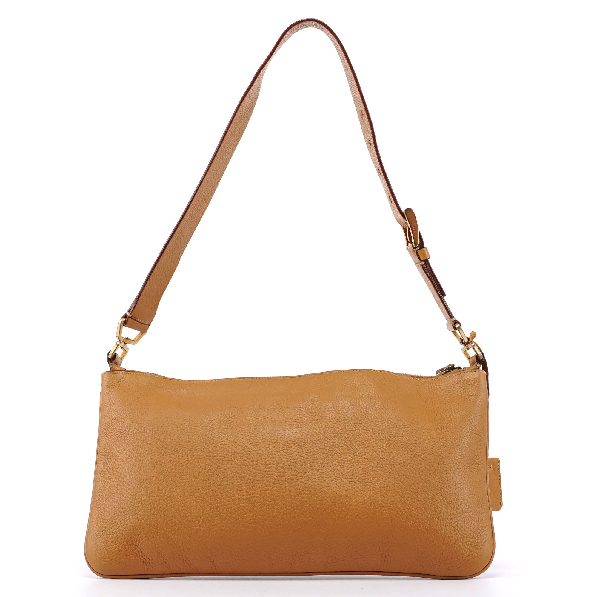 Prada Beige Leather Shoulder Bag