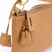 Prada Beige Leather Shoulder Bag