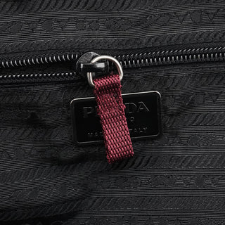 Prada Beige Orange Spazzolato Bowling Sport Bag