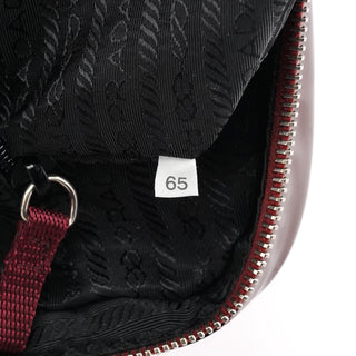Prada Beige Orange Spazzolato Bowling Sport Bag
