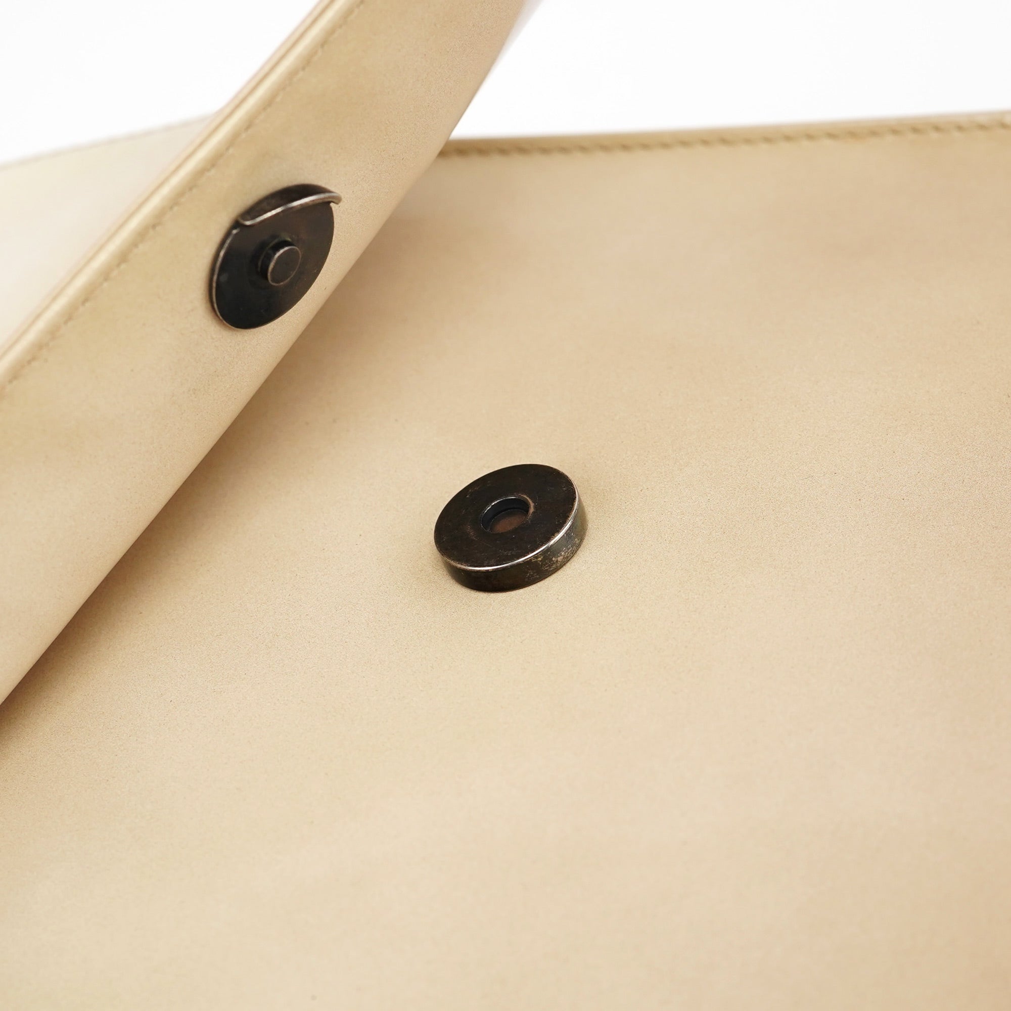 Prada Beige Spazzolato Asimetric Handbag