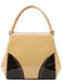 Prada Beige Spazzolato Chic Bag