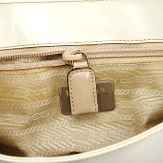 Prada Beige Spazzolato Crossbody Bag