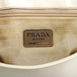 Prada Beige Spazzolato Crossbody Bag