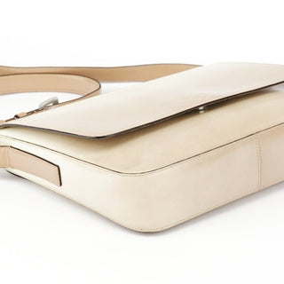 Prada Beige Spazzolato Crossbody Bag