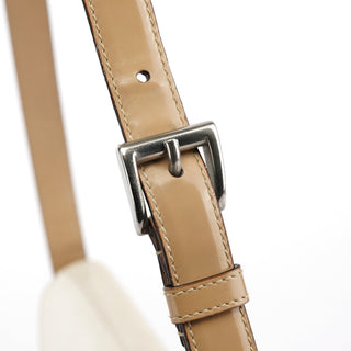 Prada Beige Spazzolato Crossbody Bag