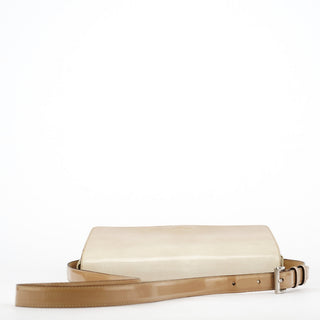 Prada Beige Spazzolato Crossbody Bag