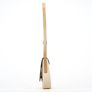 Prada Beige Spazzolato Crossbody Bag