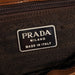 Prada Beige Spazzolato Flap Handbag