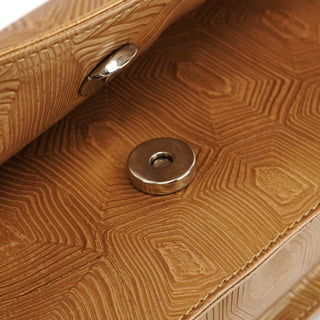 Prada Beige Tartaruga Mordo Shoulder Bag