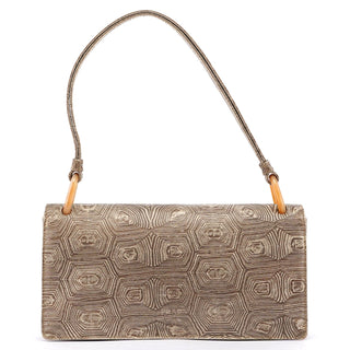 Prada Beige Tartaruga Shoulder Bag