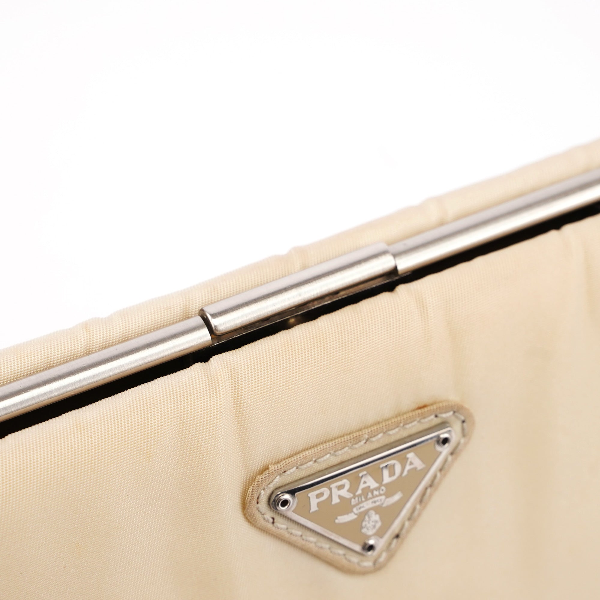 Prada Beige Tessuto Vintage Bag