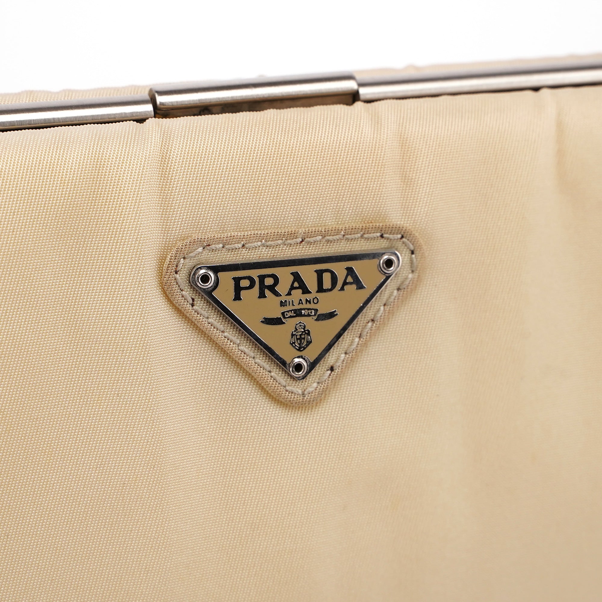 Prada Beige Tessuto Vintage Bag