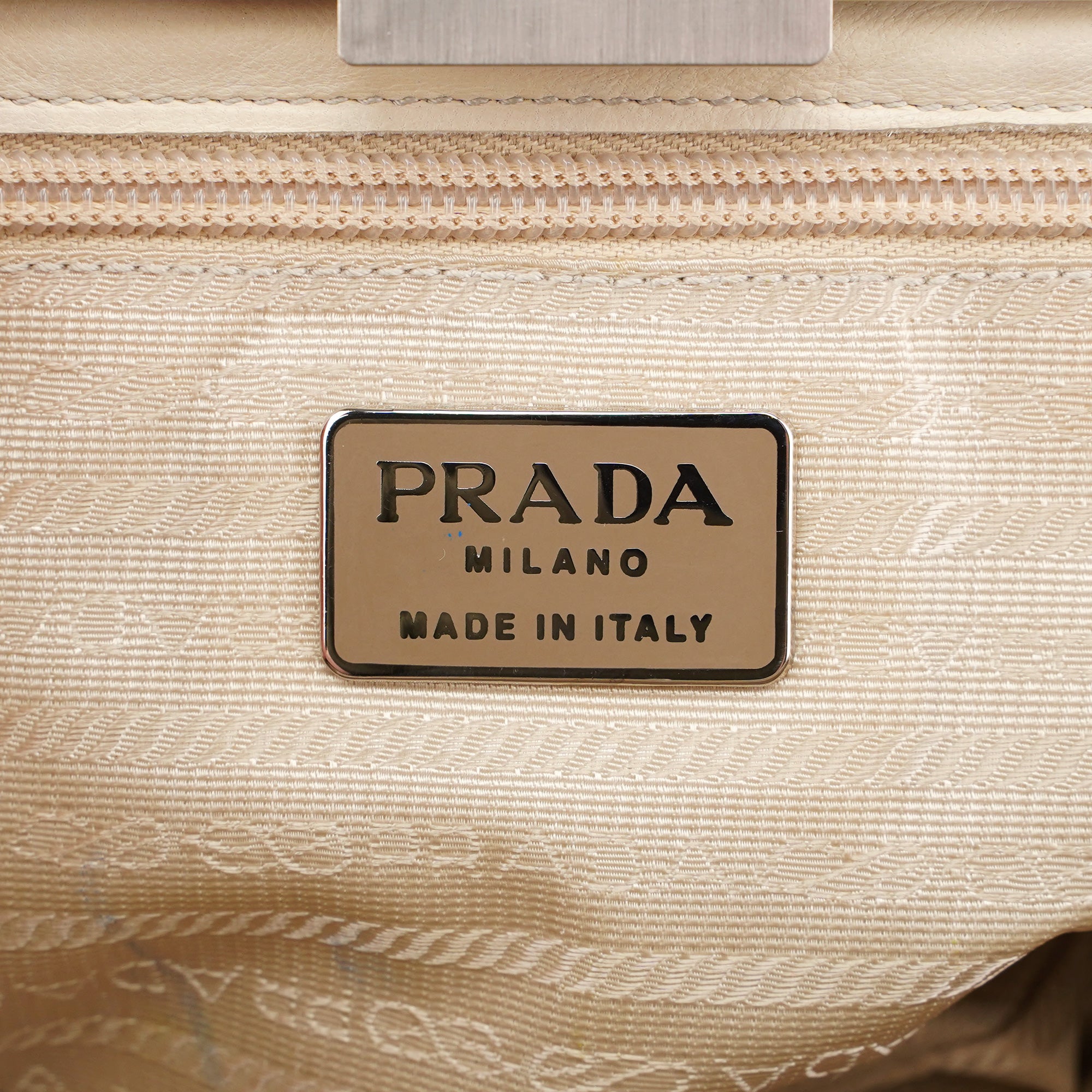 Prada Beige Tessuto Vintage Bag