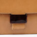 Prada Beige Vitello Buckle Shoulder Bag