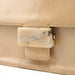 Prada Beige Vitello Buckle Shoulder Bag