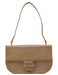 Prada Beige Vitello Buckle Shoulder Bag