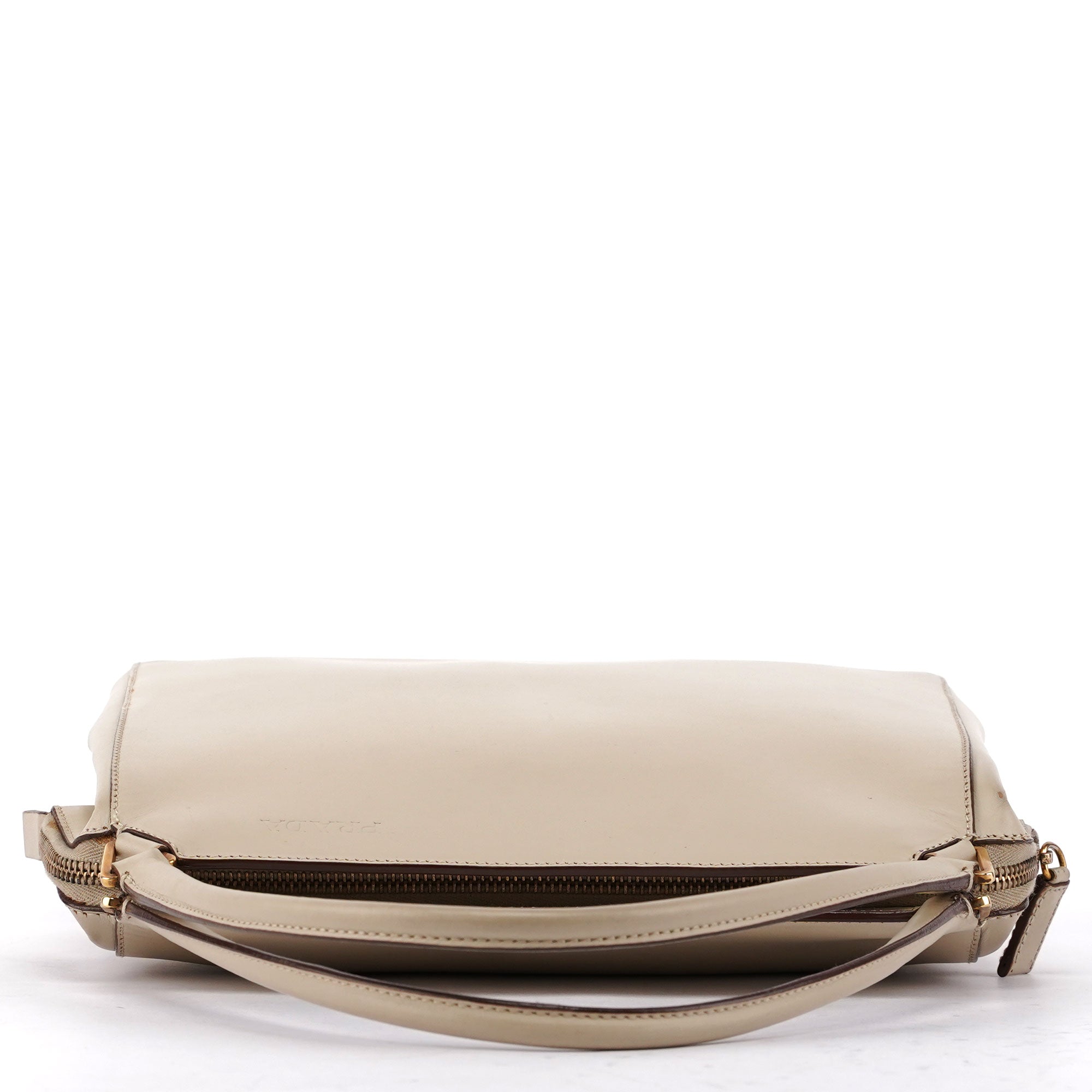 Prada Beige Vitello Chic Bag