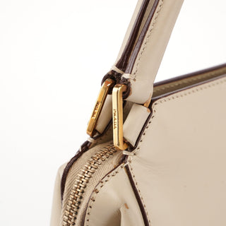 Prada Beige Vitello Chic Bag