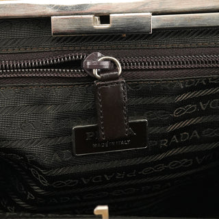 Prada Beige Vitello Chic Shoulder Bag