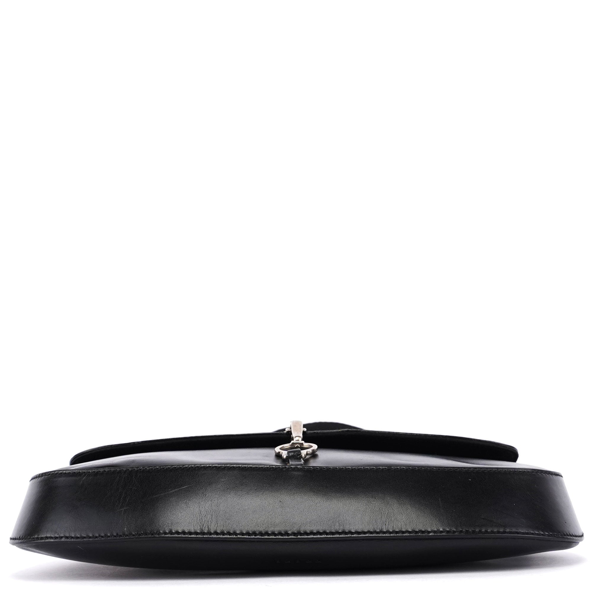 Prada Sac hobo Cleo en cuir de veau noir