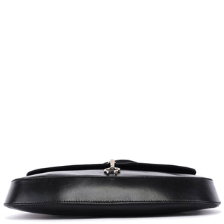 Prada Black Calfskin Cleo Hobo Shoulder Bag