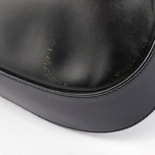 Prada Black Calfskin Cleo Hobo Shoulder Bag