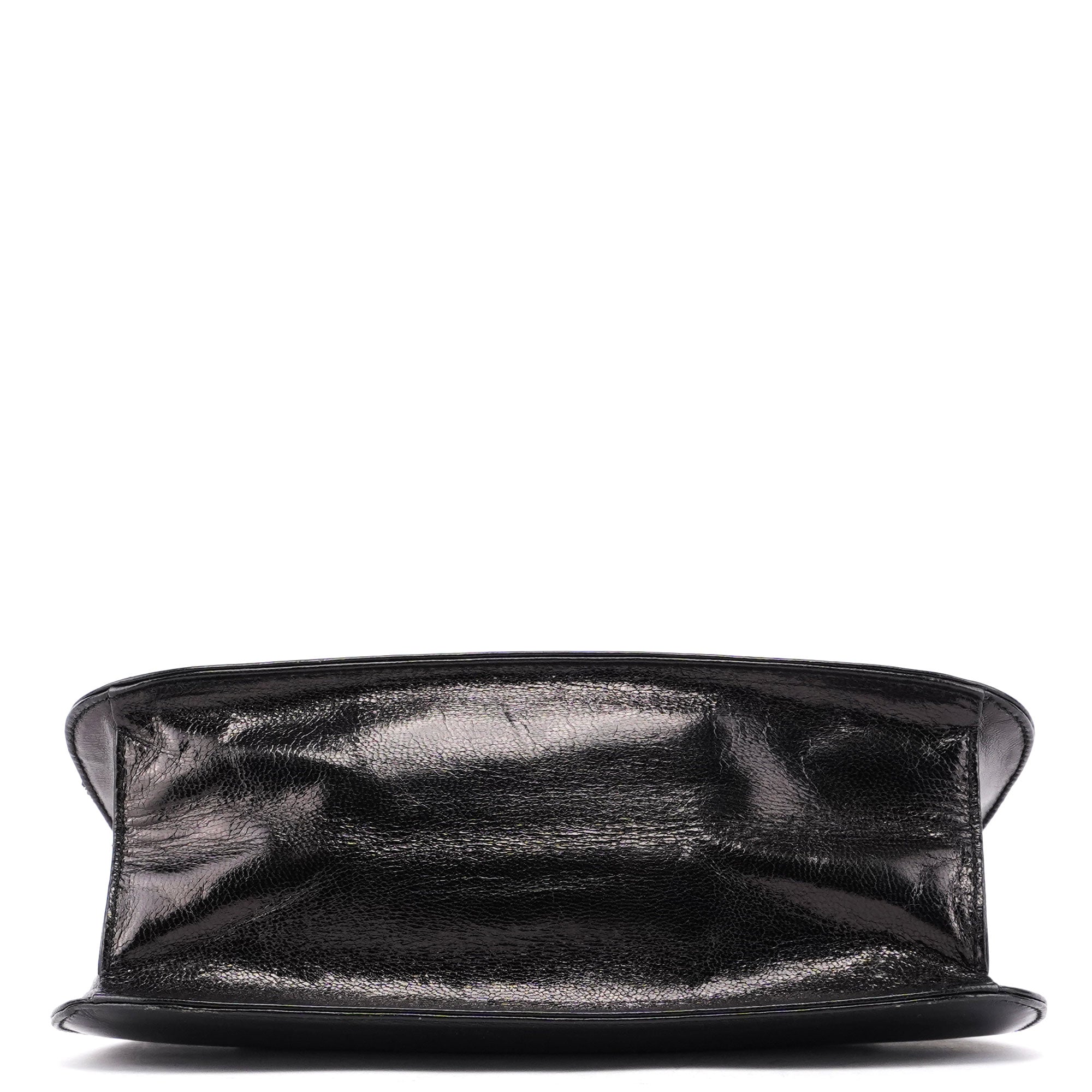 Prada Black Calfskin Clutch Chain Shoulder Bag