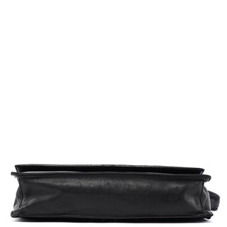Prada Black Calfskin Hobo Shoulder Bag
