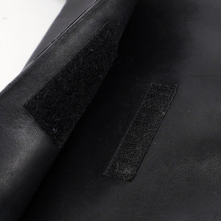 Prada Black Calfskin Hobo Shoulder Bag