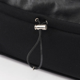 Prada Black Calfskin Hobo Shoulder Bag