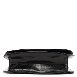 Prada Black Calfskin Madras Swing Chain Shoulder Bag