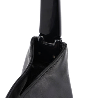 Prada Black Calfskin Plastic 1998