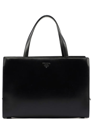 Prada Black Calfskin Tote