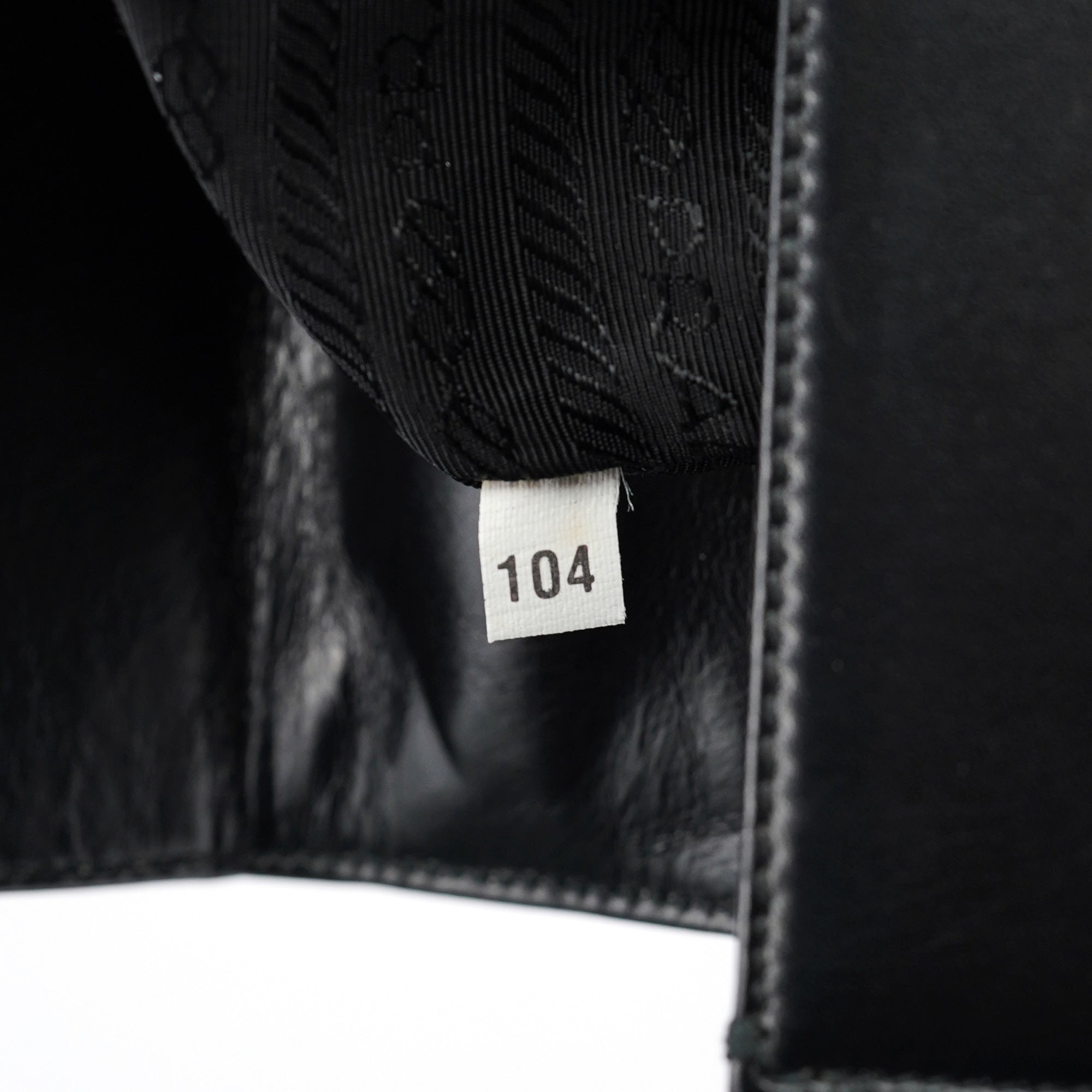 Prada Black Calfskin Vitello Top Handle Bag