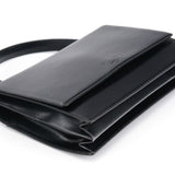 Prada Black Calfskin Vitello Top Handle Bag