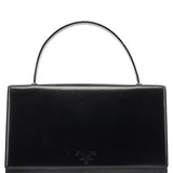 Prada Black Calfskin Vitello Top Handle Bag