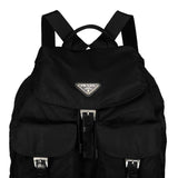 Prada Black Large Tessuto Nylon Backpack