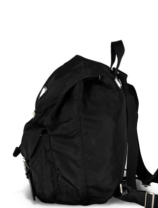 Prada Black Large Tessuto Nylon Backpack