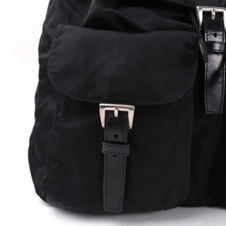 Prada Black Large Tessuto Nylon Backpack