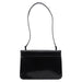 Prada Black Madras Calfskin Buckle Shoulder Bag