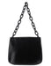 Prada Black Madras Swing Plastic Chain Bag