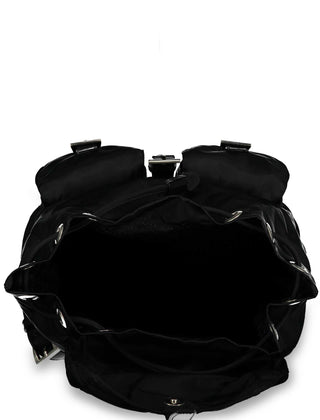 Prada Black Medium Tessuto Nylon Backpack