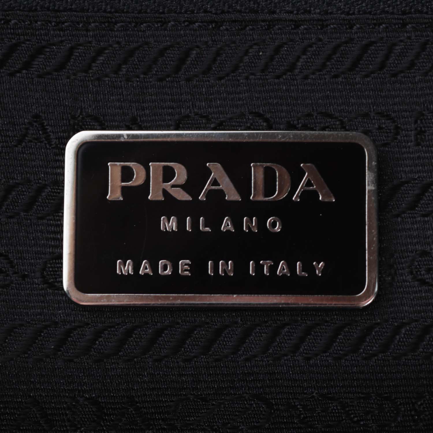 Prada Black Medium Tessuto Nylon Backpack